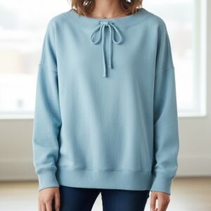 Aerie Draw String Long Sleeve Sweater
